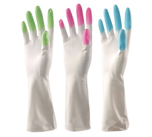 Перчатки МНОГОРАЗОВЫЕ виниловые SUPER КОМФОРТ, гипоаллергенные, размер 8-9, L (большой), вес 90 г, Komfi, ADM, 25591