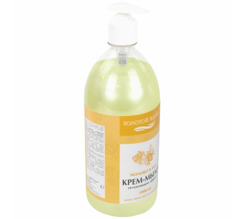 Мыло-крем жидкое 1 л, ЗОЛОТОЙ ИДЕАЛ 