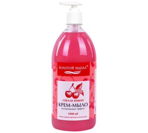 Мыло-крем жидкое 1 л, ЗОЛОТОЙ ИДЕАЛ 