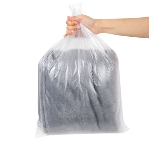 Пакеты фасовочные ПРОЧНЫЕ, первичный ПВД 40х60 см, КОМПЛЕКТ 100 шт., 40 мкм