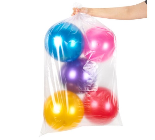 Пакеты фасовочные ПРОЧНЫЕ, первичный ПВД 60х90 см, КОМПЛЕКТ 100 шт., 50 мкм