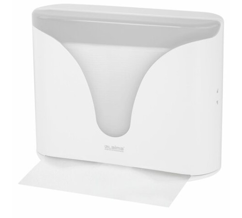 Диспенсер для полотенец EXTRA LAIMA PROFESSIONAL, (Система H2), Z-сложения, белый, ABS-пластик, 609472, 303368
