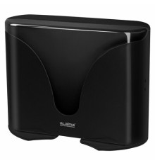 Диспенсер для полотенец EXTRA LAIMA PROFESSIONAL, (Система H2), Z-сложения, черный, ABS-пластик, 609473, 303369