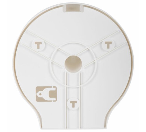 Диспенсер для туалетной бумаги EXTRA LAIMA PROFESSIONAL, (Система Т2), малый, белый, ABS-пластик, 609474, 303822