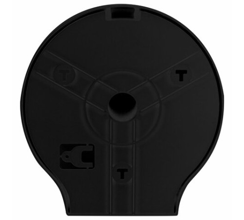 Диспенсер для туалетной бумаги EXTRA LAIMA PROFESSIONAL, (Т2), малый, черный, ABS-пластик, 609475, 303823