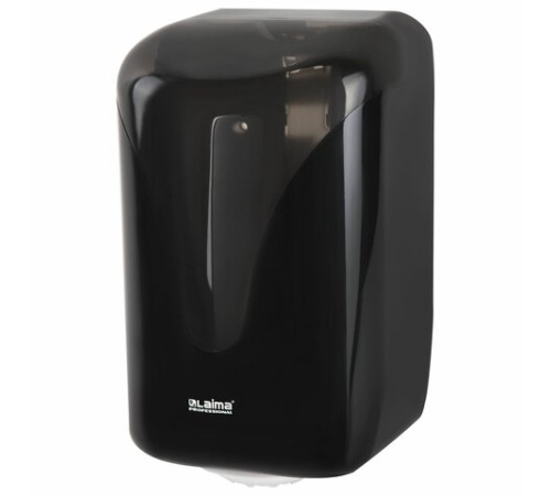 Диспенсер для полотенец с центральной вытяжкой EXTRA LAIMA PROFESSIONAL, (M1/M2), черный, ABS-пластик, 609477, 303213