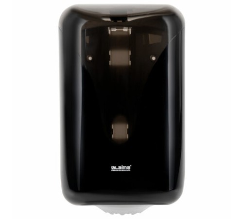 Диспенсер для полотенец с центральной вытяжкой EXTRA LAIMA PROFESSIONAL, (M1/M2), черный, ABS-пластик, 609477, 303213