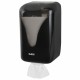 Диспенсер для полотенец с центральной вытяжкой EXTRA LAIMA PROFESSIONAL, (M1/M2), черный, ABS-пластик, 609477, 303213