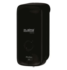 Дозатор для жидкого мыла LAIMA PROFESSIONAL PREMIUM BLACK, НАЛИВНОЙ, 0,5 л, черный, ABS-пластик, 609518