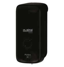 Дозатор для жидкого мыла-пены LAIMA PROFESSIONAL PREMIUM BLACK, НАЛИВНОЙ, 1 л, черный, ABS-пластик, 609520