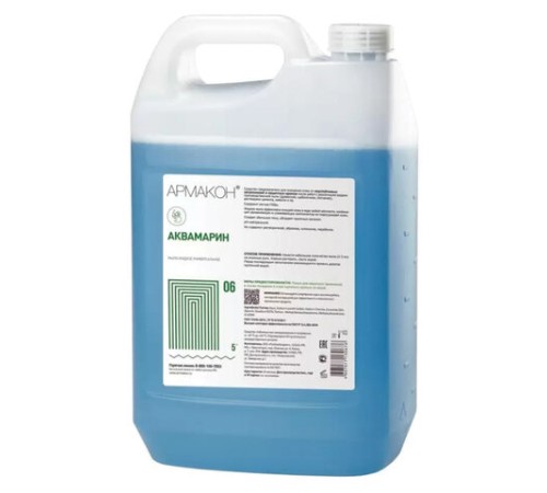 Средство очищающее мыло жидкое 5 л, АРМАКОН АКВАМАРИН, канистра, 1078