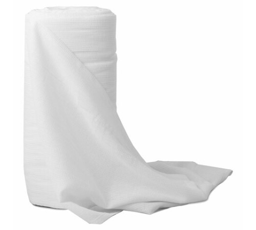 Полотно ВАФЕЛЬНОЕ отбеленное, рулон 0,40х50 м, в пакете, плотность 120 (±10) г/м2, LAIMA, 609572