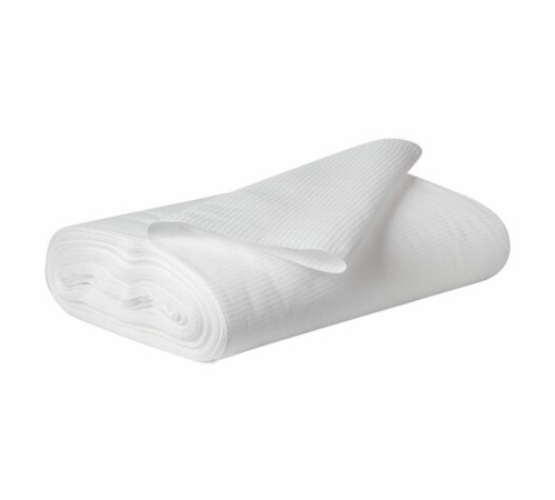 Полотно ВАФЕЛЬНОЕ отбеленное, рулон 0,45х60 м, в пакете, плотность 120 (±10) г/м2, LAIMA, 609574