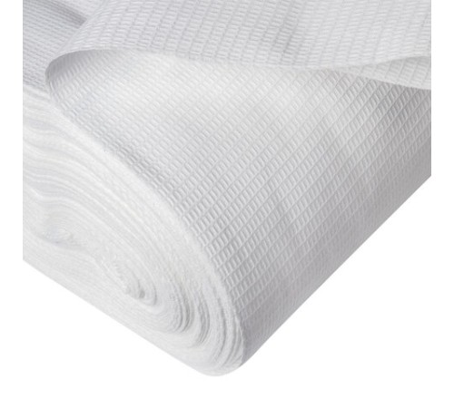 Полотно ВАФЕЛЬНОЕ отбеленное, рулон 0,45х60 м, в пакете, плотность 180 (±10) г/м2, LAIMA, 609577