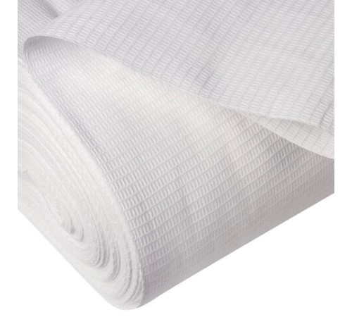 Полотно ВАФЕЛЬНОЕ отбеленное, рулон 0,45х60 м, в пакете, плотность 200 (±10) г/м2, LAIMA, 609578