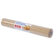 Бумага для выпечки силиконизированная, пергамент 38 см х 50 м, цвет коричневый, LAIMA, CH, 609585