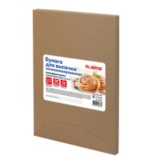 Бумага для выпечки силиконизированная в листах 40 см x 60 см КОМПЛЕКТ 500 штук, цвет коричневый, LAIMA, CH, 609590