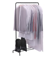 Чехлы для хранения одежды на молнии, КОМПЛЕКТ 12 шт. + 1 чехол + 2 сумки для обуви в подарок, SHAMAANI (ШАМААНИ), 609595