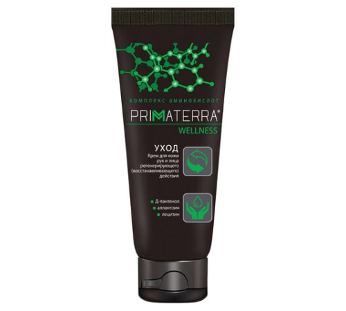 Крем регенерирующий 100 мл, PRIMATERRA WELLNESS, питание и восстановление