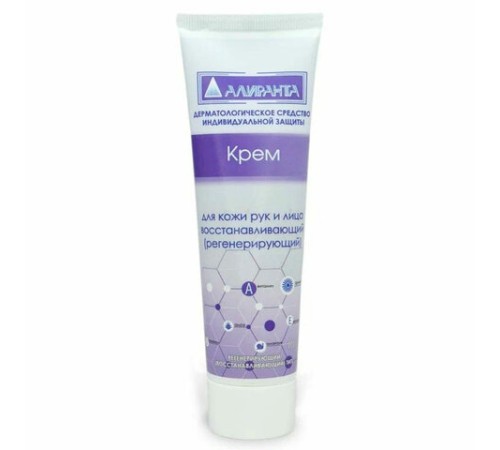 Крем регенерирующий 100 мл, АЛИРАНТА, восстанавливает естественный защитный барьер, 10001