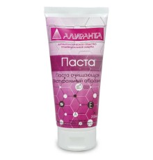 Паста очищающая для кожи 200 мл, АЛИРАНТА, с натуральным абразивом, флип-топ, 20003