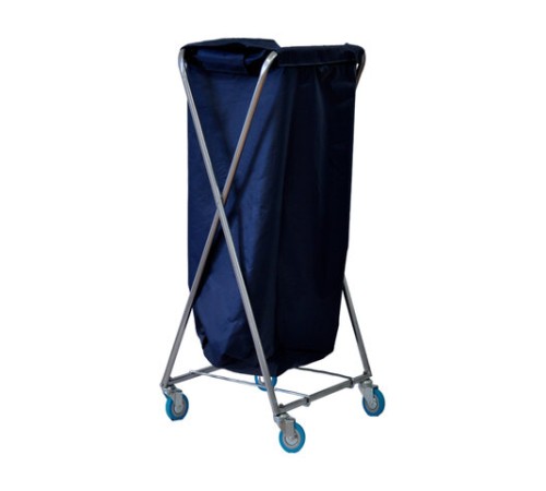 Тележка уборочная Eco-Force HOTEL (отель, кафе, столовые, офис) бельё/мусор, держатель для мешка, мешок, 26EF/5