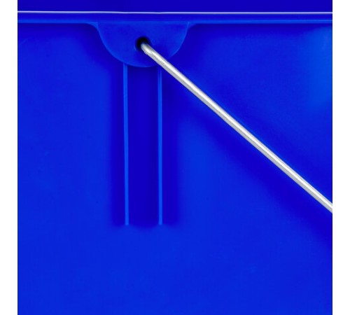 Ведро УНИВЕРСАЛЬНОЕ 25 л, СИНЕЕ, подходит для уборочных тележек, уборки, хранения, пластик, 609756, 25EC/6