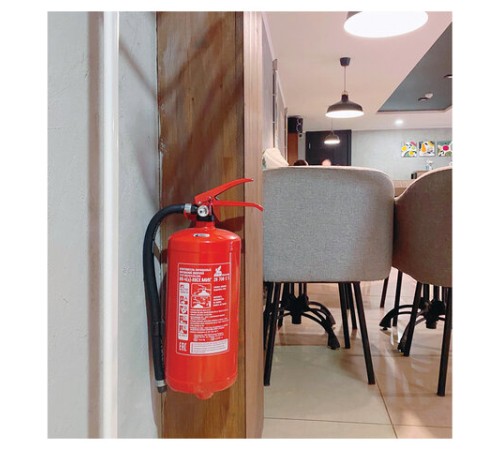 Огнетушитель порошковый ОП-4, АВСЕ (твердые, жидкие, газообразные вещества, электро установки), МИГ, 111-06/05