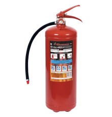 Огнетушитель порошковый ОП-4, АВСЕ (твердые, жидкие, газообразные вещества, электрические установки) закачной, ЗПУ Алюм, ЯРПОЖ, УТ-00001651