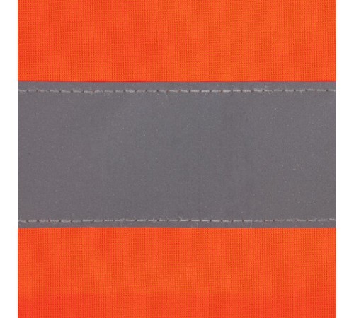 Жилет сигнальный ГОСТ, 2 светоотражающие полосы, ОРАНЖЕВЫЙ, XL (52-54), ПЛОТНЫЙ, ГРАНДМАСТЕР, 610831