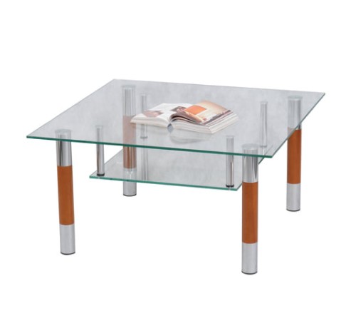 Стол журнальный, стекло/дерево/металл, Кристалл - ПК (П), 1000х600х417 мм, хром, 1116 Стол журнальный, стекло/дерево/металл, Кристалл - ПК (П), 1000х600х417 мм, хром, 1116