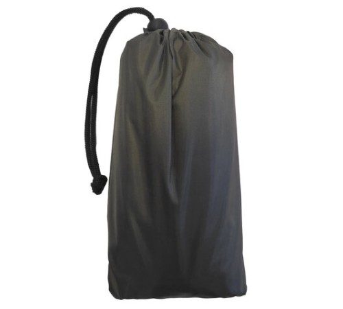 Дождевик-пончо хаки на кнопках многоразовый с ПВХ покрытием и мешком для хранения ГРАНДМАСТЕР, 610882