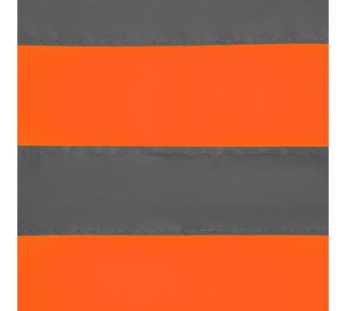 Жилет сигнальный, 2 светоотражающие полосы, ОРАНЖЕВЫЙ, XXL (56-58), ГРАНДМАСТЕР, 610887