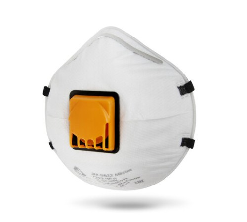Респиратор с клапаном КОМПЛЕКТ 10 шт., полумаска фильтрующая, формованный, FFP2, JM-8622
