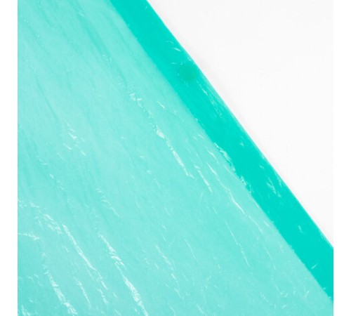 Дождевик-плащ зеленый на кнопках полиэтиленовый, универсальный размер 120х80 см, SHAMAANI (ШАМААНИ), 610930