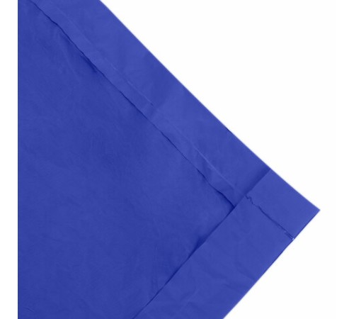 Дождевик плащ синий на кнопках, EVA, многоразовый прочный, чехол в комплекте, универсальный размер, SHAMAANI (ШАМААНИ), 610931