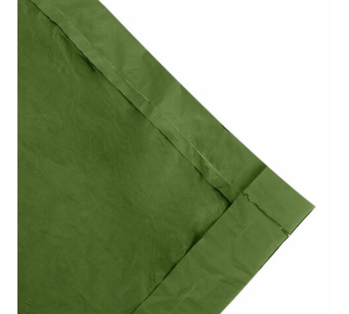 Дождевик плащ зеленый на кнопках, EVA, многоразовый прочный, чехол в комплекте, универсальный размер, SHAMAANI (ШАМААНИ), 610933