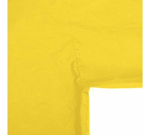 Дождевик плащ желтый на кнопках, EVA, многоразовый прочный, чехол в комплекте, универсальный размер, SHAMAANI (ШАМААНИ), 610934