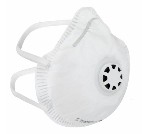 Респиратор противоаэрозольный, средний класс защиты FFP2, с клапаном, формованный, ИСТОК, 892597