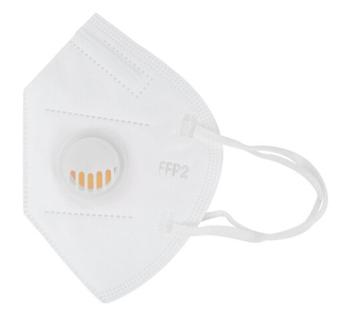 Респиратор противоаэрозольный, средний класс защиты FFP2 с клапаном KN-95