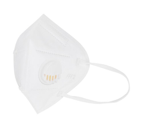 Респиратор противоаэрозольный, средний класс защиты FFP2 с клапаном KN-95