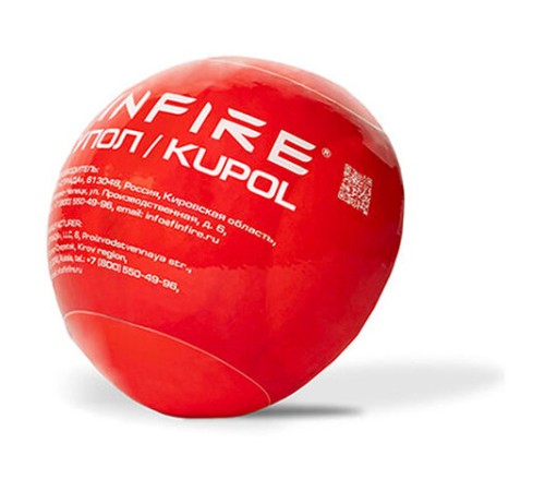 Огнетушитель самосрабатывающий порошкового типа (АУПП), защищаемый объем 3 м3, КУПОЛ, FINFIRE, 610969