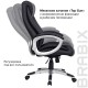 Кресло из натуральной кожи BRABIX "Grand EX-500", черное, 530861