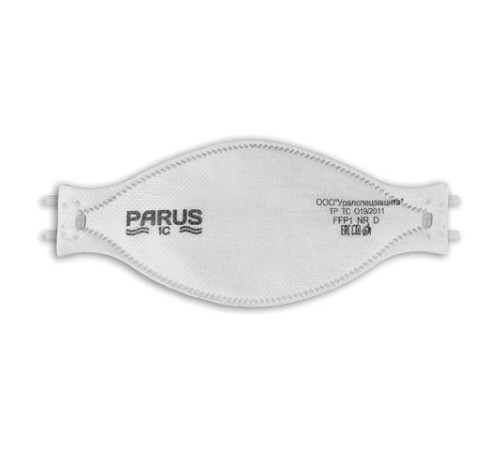 Респиратор противоаэрозольный, базовый класс защиты FFP1, без клапана, PARUS 1С, 1229634