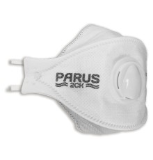 Респиратор противоаэрозольный, средний класс защиты FFP2, с клапаном, PARUS 2СК, 1196808