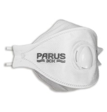 Респиратор противоаэрозольный, высокий класс защиты FFP3, с клапаном, PARUS 3СК, 1217054