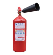 Огнетушитель углекислотный ОУ-3, ВСЕ (жидкие, газообразные, электрические), закачной, в индивидуальном коробе, РИФ