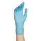 Перчатки нитриловые смотровые, 100 пар (200 штук), повышенная чувствительность, размер 7-8, M (средний), DERMAGRIP Ultra, D1102-27