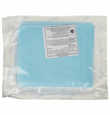 Простыня голубая стерильная 140х200 см, спанбонд 25 г/м2, ГЕКСА