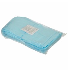 Простыня голубая нестерильная 70х80 см, КОМПЛЕКТ 40 шт., спанбонд 25 г/м2, ГЕКСА